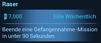 Warframe Nightwave (Der Glasmacher) Elite-Wöchentlich Raser